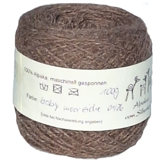 Baby Alpaka Garn - mooreiche