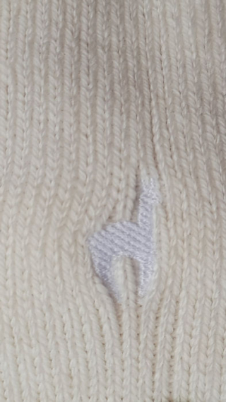 Alpakasoft Socken weißn weiß