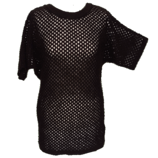 Alpaka Damenpullover schwarz Gr. 38/40